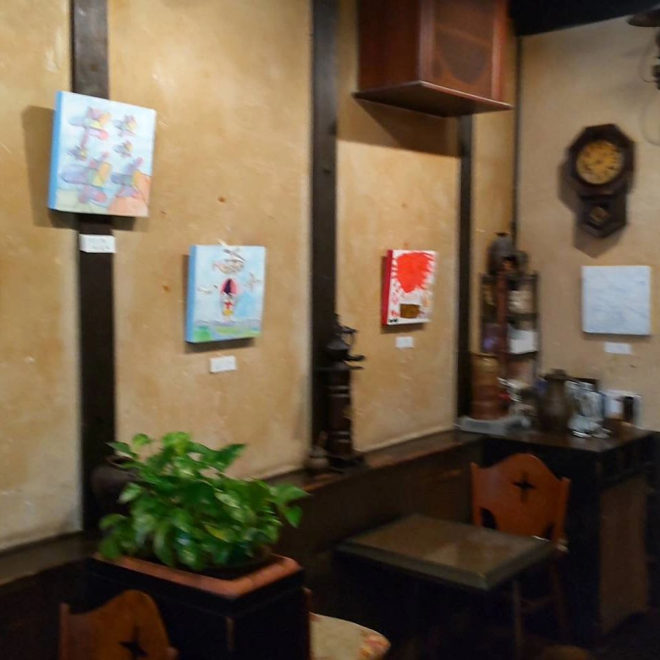 ドン珈琲館での展示絵画3